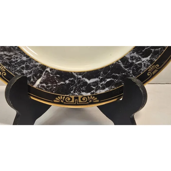 1997, Lenox Fine China "DORIAN MARBLE" Individual Salad Plate Accent Collection - Picture 4 of 6